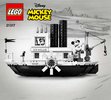 Notice / Instructions de Montage - LEGO - 21317 - Steamboat Willie: Page 1