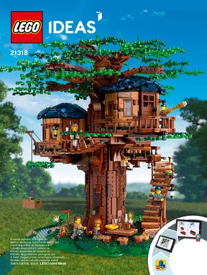 Notice / Instructions de Montage - LEGO - 21318 - Tree House: Page 1