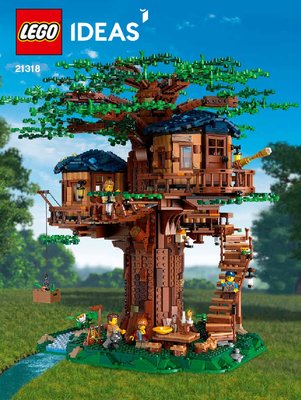 Notice / Instructions de Montage - LEGO - 21318 - Tree House: Page 1