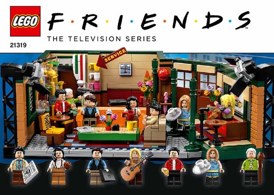 Notice / Instructions de Montage - LEGO - 21319 - Central Perk: Page 1