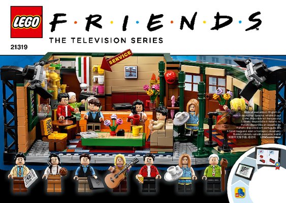 Notice / Instructions de Montage - LEGO - 21319 - Central Perk: Page 1