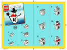 Notice / Instructions de Montage - LEGO - 30008 - Snowman: Page 1