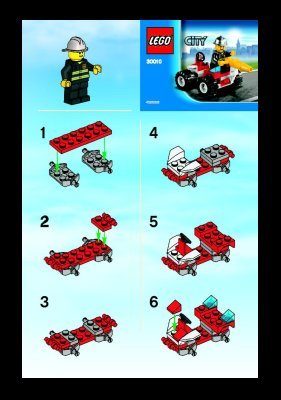 Notice / Instructions de Montage - LEGO - 30010 - Fire Chief: Page 1