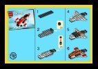 Notice / Instructions de Montage - LEGO - 30020 - Jet: Page 1