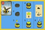 Notice / Instructions de Montage - LEGO - 30022 - Bee: Page 1