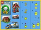 Notice / Instructions de Montage - LEGO - 30028 - Wreath: Page 1