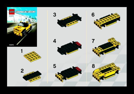 Notice / Instructions de Montage - LEGO - 30034 - Tow truck: Page 1