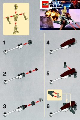 Notice / Instructions de Montage - LEGO - 30058 - STAP: Page 1