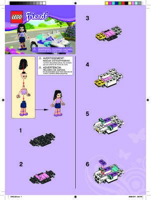 Notice / Instructions de Montage - LEGO - 30103 - Car: Page 1