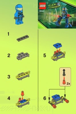 Notice / Instructions de Montage - LEGO - 30140 - ADU Walker: Page 1