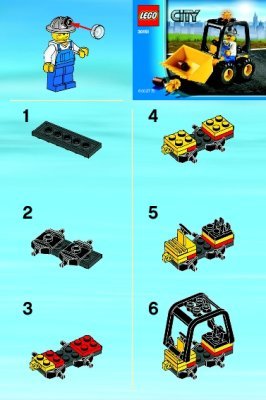 Notice / Instructions de Montage - LEGO - 30151 - Mining Dozer: Page 1