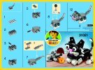 Notice / Instructions de Montage - LEGO - 30188 - Cute Kitten: Page 2