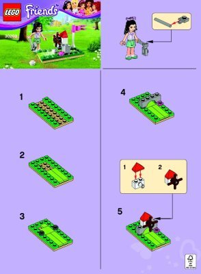 Notice / Instructions de Montage - LEGO - 30203 - Mini golf: Page 1