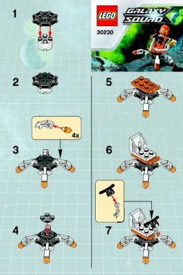 Notice / Instructions de Montage - LEGO - 30230 - Mini Mech: Page 1