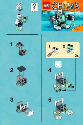 Notice / Instructions de Montage - LEGO - 30256 - Ice Bear Mech: Page 1