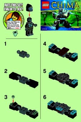 Notice / Instructions de Montage - LEGO - 30262 - Gorzan's Walker: Page 1