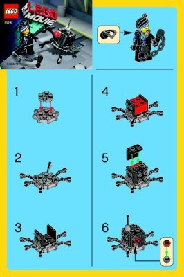 Notice / Instructions de Montage - LEGO - 30281 - Micro Manager Battle: Page 1