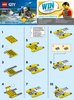 Notice / Instructions de Montage - LEGO - 30359 - Police Water Plane: Page 1