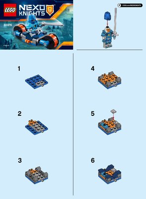 Notice / Instructions de Montage - LEGO - 30376 - Knighton Rider: Page 1