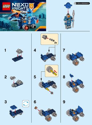 Notice / Instructions de Montage - LEGO - 30377 - Motor Horse: Page 1