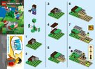 Notice / Instructions de Montage - LEGO - 30393 - Minecraft™ Steve and Creeper™ Set: Page 1