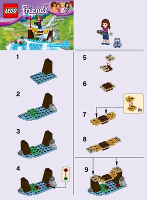 Notice / Instructions de Montage - LEGO - 30398 - Adventure Camp Bridge: Page 1