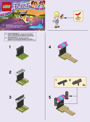 Notice / Instructions de Montage - LEGO - 30399 - Amusement Park Bowling: Page 1