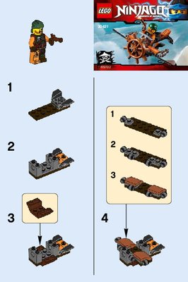 Notice / Instructions de Montage - LEGO - 30421 - Skybound Plane: Page 1