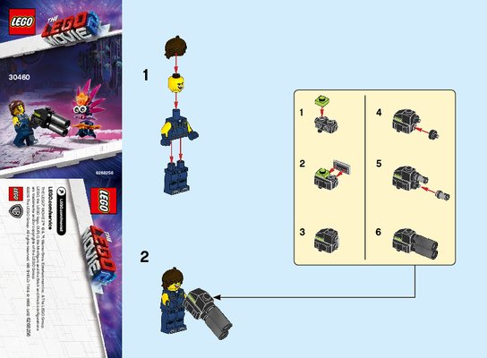 Notice / Instructions de Montage - LEGO - 30460 - Rex's Plantimal Ambush: Page 1