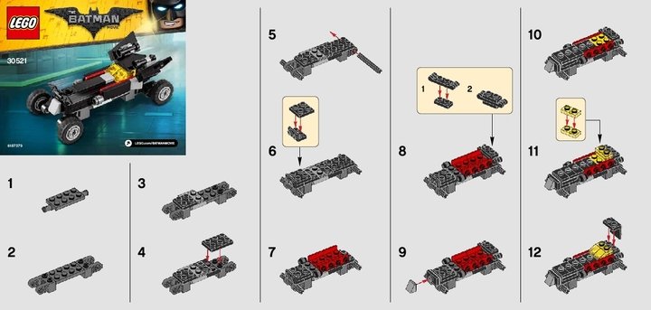 30521 - The Mini Batmobile