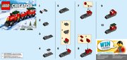 Notice / Instructions de Montage - LEGO - 30543 - Holiday Train: Page 1