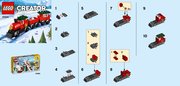 Notice / Instructions de Montage - LEGO - 30543 - Holiday Train: Page 1