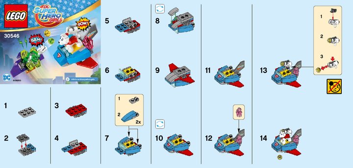 Notice / Instructions de Montage - LEGO - 30546 - Krypto™ saves the day: Page 1