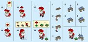 Notice / Instructions de Montage - LEGO - 30573 - Santa: Page 2