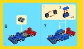 Notice / Instructions de Montage - LEGO - 31000 - Mini Speeder: Page 4