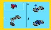 Notice / Instructions de Montage - LEGO - 31000 - Mini Speeder: Page 9