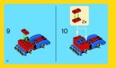 Notice / Instructions de Montage - LEGO - 31000 - Mini Speeder: Page 12