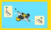 Notice / Instructions de Montage - LEGO - 31001 - Mini Skyflyer: Page 4