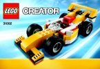 Notice / Instructions de Montage - LEGO - Creator - 31002 - Le super bolide: Page 1