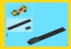 Notice / Instructions de Montage - LEGO - Creator - 31002 - Le super bolide: Page 3