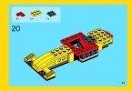 Notice / Instructions de Montage - LEGO - Creator - 31002 - Le super bolide: Page 23