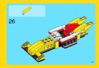 Notice / Instructions de Montage - LEGO - Creator - 31002 - Le super bolide: Page 29