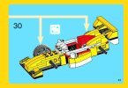 Notice / Instructions de Montage - LEGO - Creator - 31002 - Le super bolide: Page 43