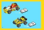 Notice / Instructions de Montage - LEGO - Creator - 31002 - Le super bolide: Page 2