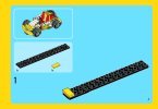 Notice / Instructions de Montage - LEGO - Creator - 31002 - Le super bolide: Page 3