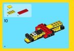 Notice / Instructions de Montage - LEGO - Creator - 31002 - Le super bolide: Page 12