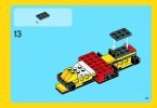 Notice / Instructions de Montage - LEGO - Creator - 31002 - Le super bolide: Page 15