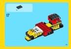 Notice / Instructions de Montage - LEGO - Creator - 31002 - Le super bolide: Page 19