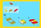 Notice / Instructions de Montage - LEGO - Creator - 31002 - Le super bolide: Page 21