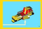 Notice / Instructions de Montage - LEGO - Creator - 31002 - Le super bolide: Page 27